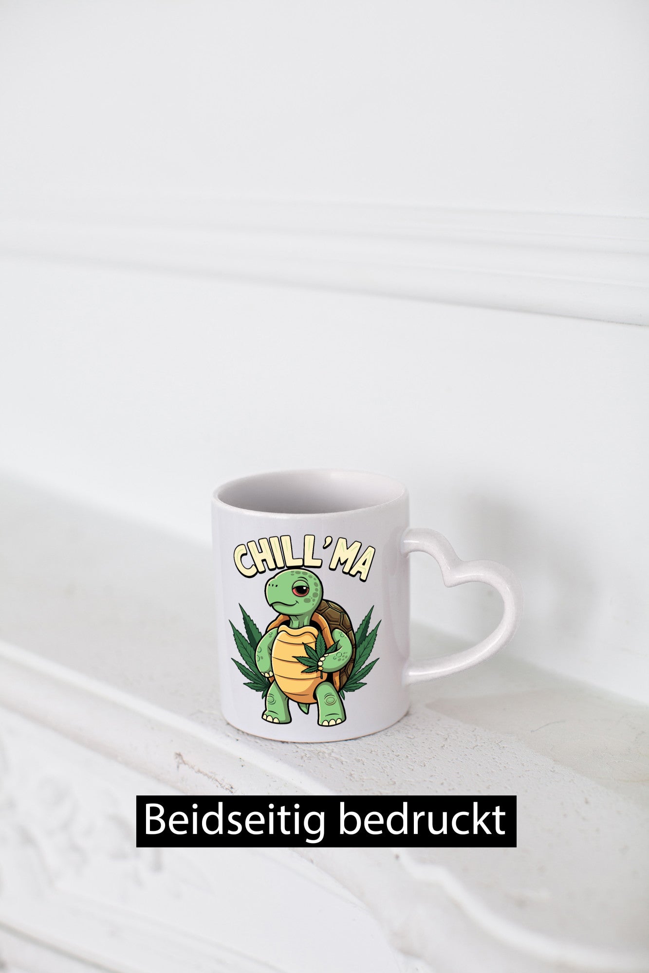 Chill ma | Cannabis Schildkröte v2 Geschenk Humor Geschenkidee lustiger Spruch