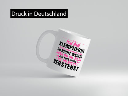 Löse Probleme: Klempnerin | Klempnerinnen v2 lustiger Spruch Geschenk Humor