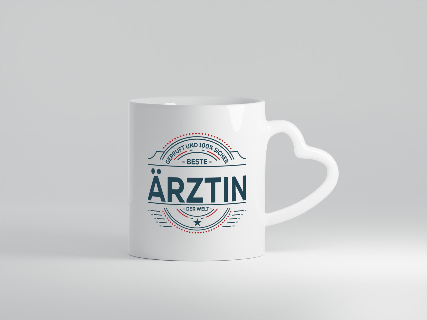 Geprüft und sicher: Ärztin | Medizin Doktorin Fachärztin Geschenk Humor
