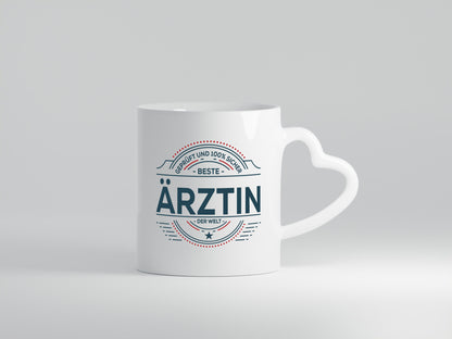 Geprüft und sicher: Ärztin | Medizin Doktorin Fachärztin Geschenk Humor