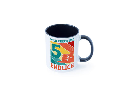5. Geburtstag | 5 Jahre Wild und Frech Geschenk Geschenkidee lustiger Spruch