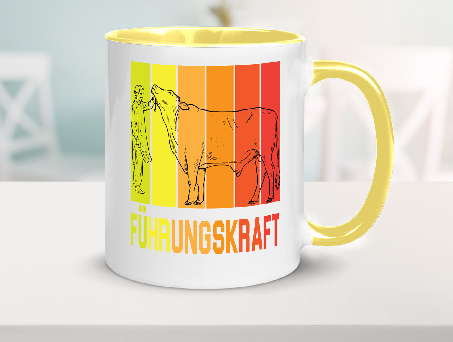 Führungskraft | Farmer Bauernhof lustig Humor Geschenkidee Geschenk Tasse