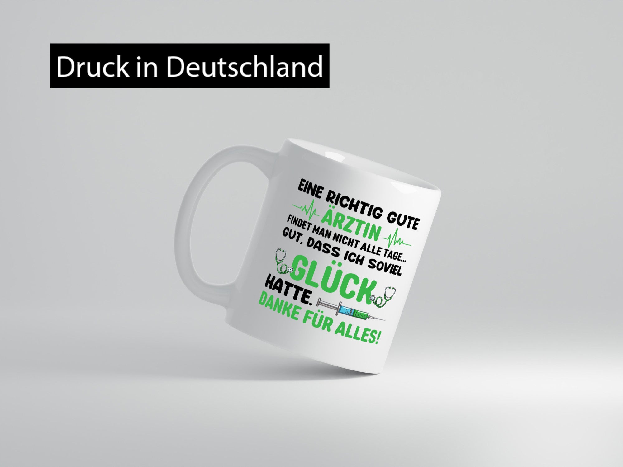 Dankeschön für Ärztin | Arzt Tasse Danke Alles vl1 Geschenkidee Humor