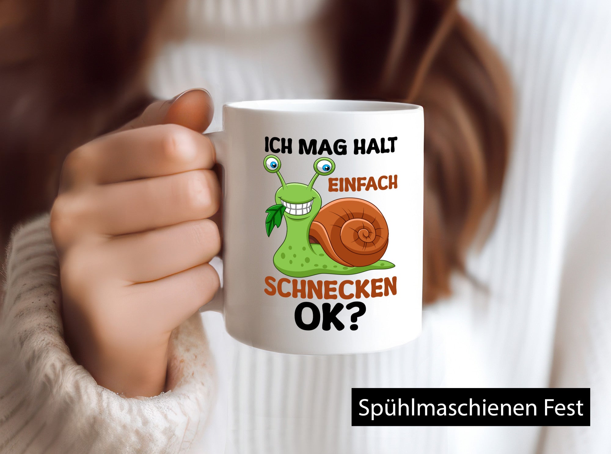 Ich mag halt einfach schnecken | Schnecke Geschenk Humor Geschenkidee lustiger