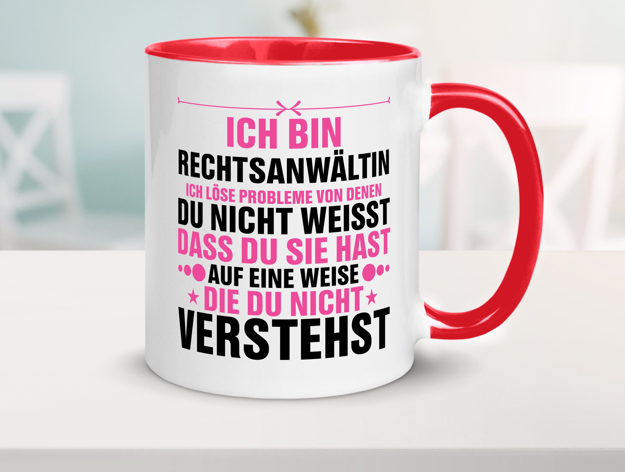 Löse Probleme: Rechtsanwältin | Jurstin Anwältin v2 Geschenk Humor Geschenkidee