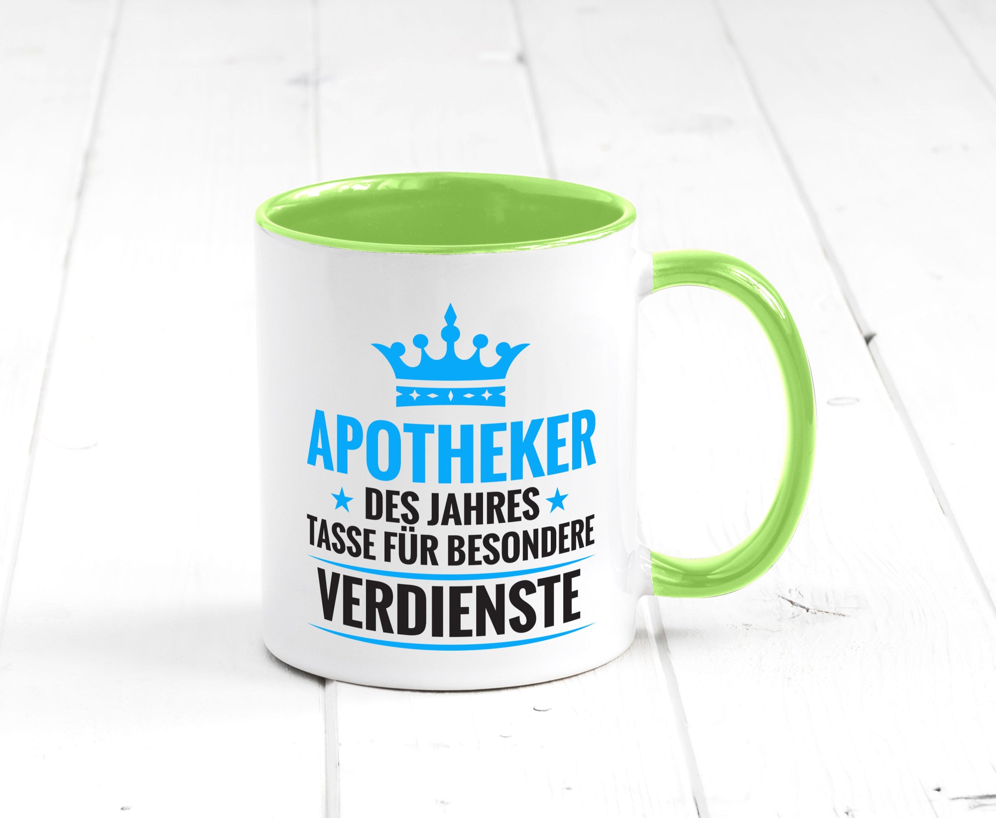 Besonderer Verdienst: Apotheker | Apotheke Pharmazie lustiger Spruch Geschenk