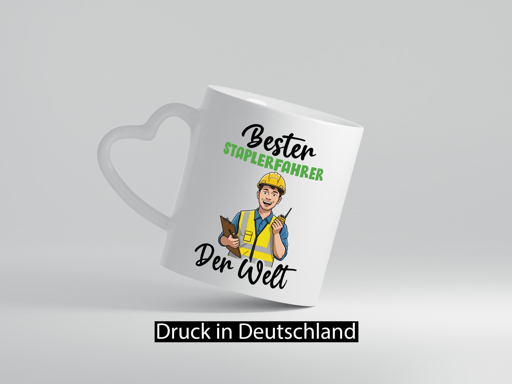 Bester Staplerfahrer | Gabelstapler Fahrer v2 lustig Humor Geschenkidee