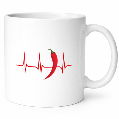Chili Motiv | Peperoni scharf Chilischote Pfeffer Geschenkidee Humor Tasse