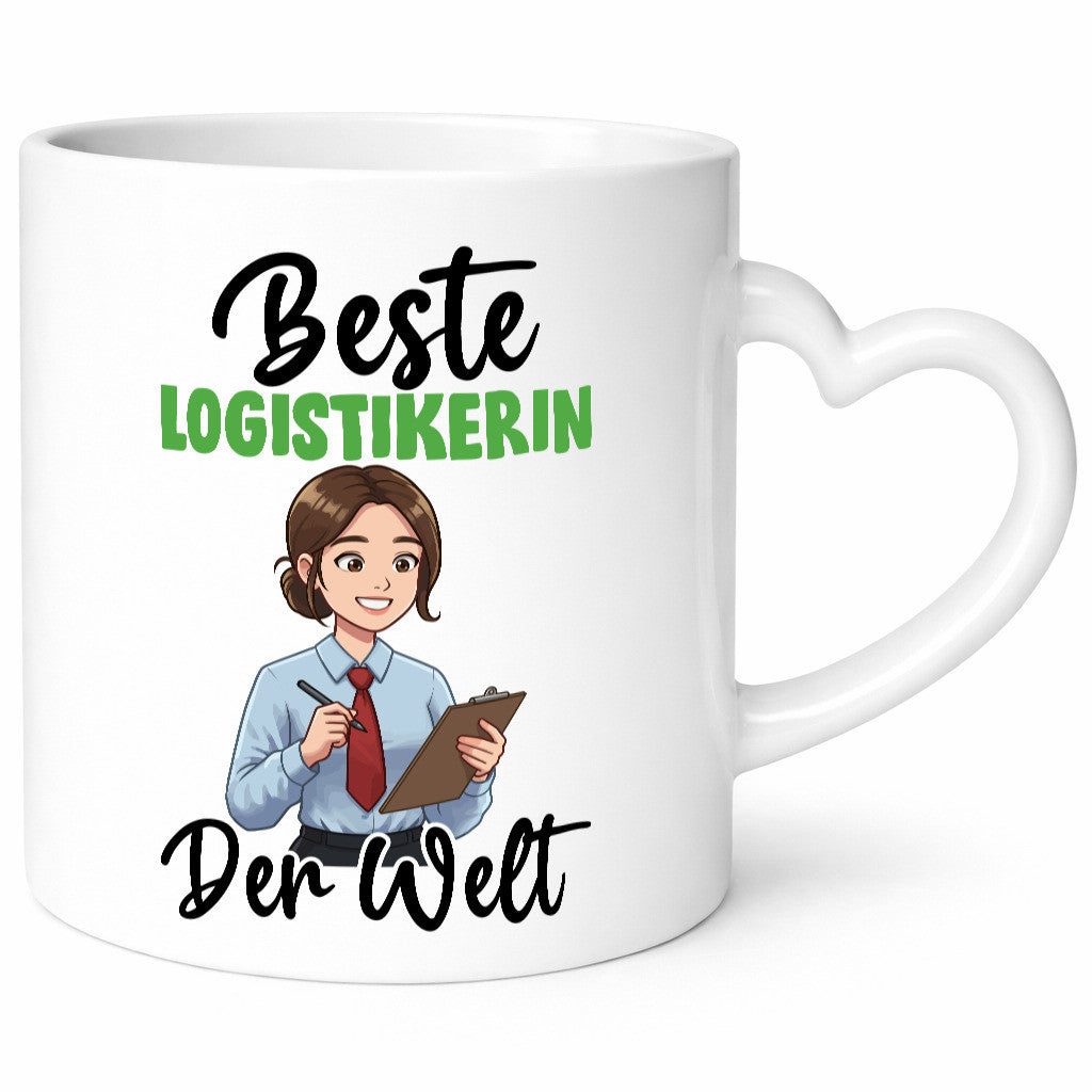 Beste Logistikerin | Logistik v2 lustig Humor Geschenkidee Geschenk Tasse