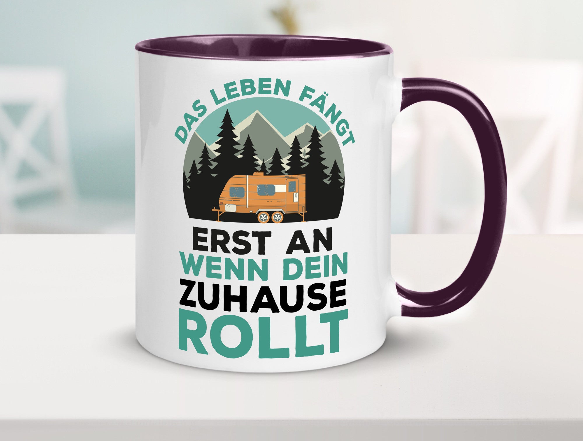 Wohnmobil | Camper Zelten Campingwagen Camperin lustig Humor Geschenkidee