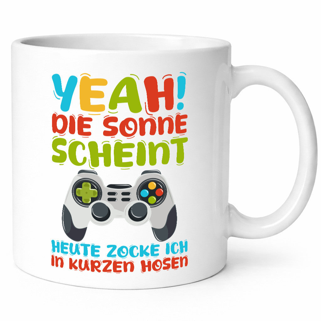 Sommer | in Kurze Hosen Zocken Zocker Gamer lustig Humor Geschenkidee Geschenk