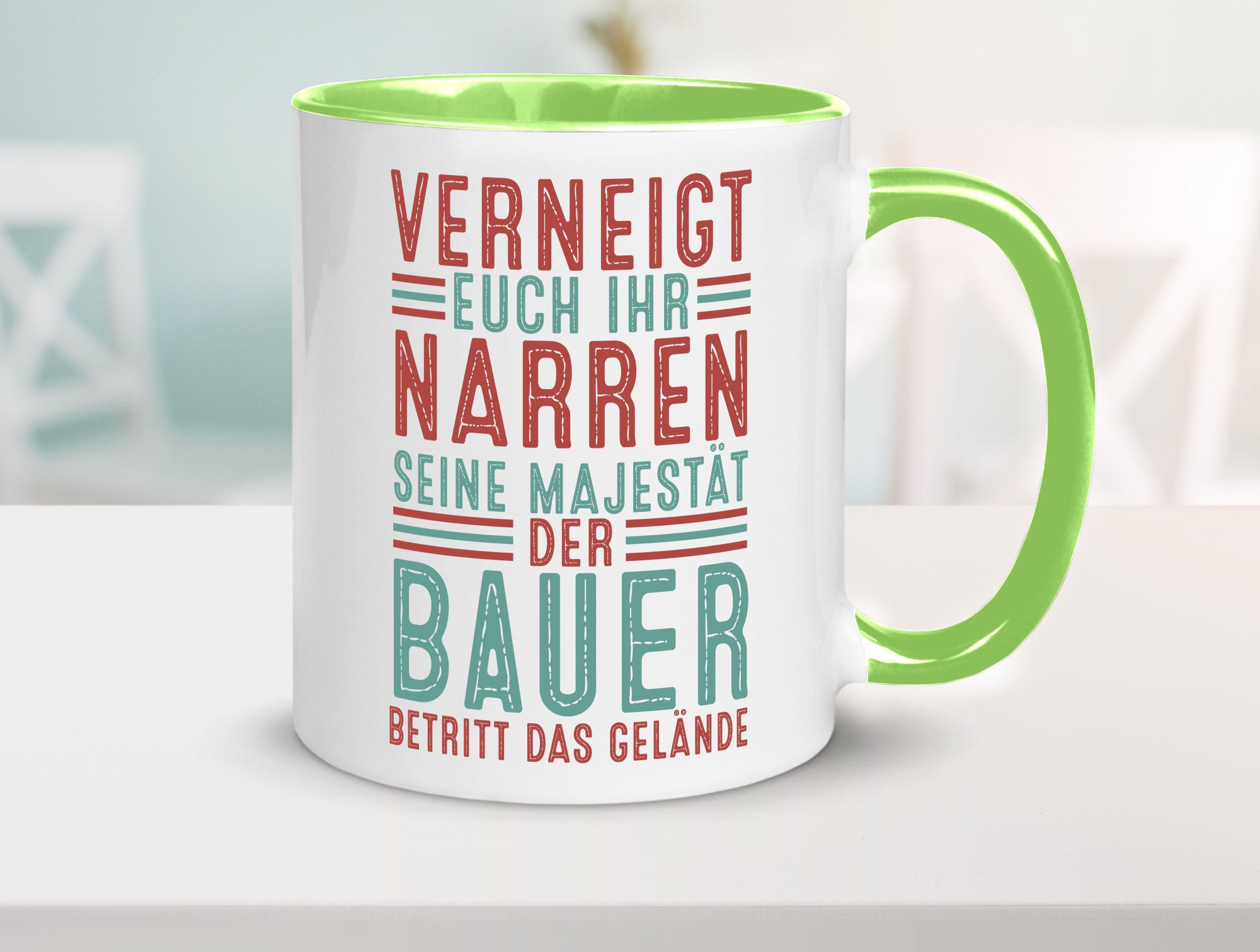 Verneigt euch: Bauer | Bauernhof Landwirtschaft v2 lustig Humor Geschenkidee