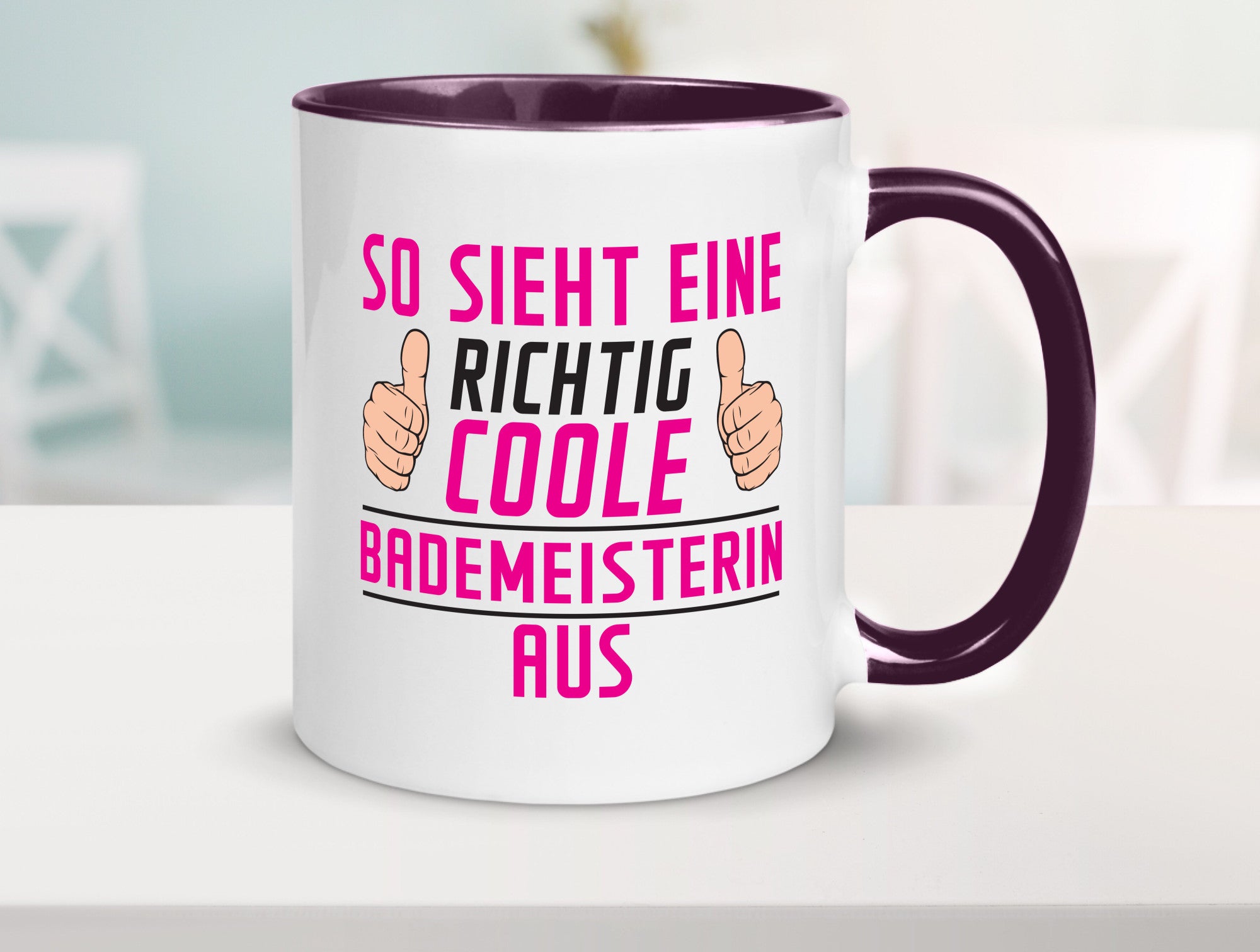 Richtig Coole Bademeisterin | Schwimmmeisterin Geschenk Humor Geschenkidee