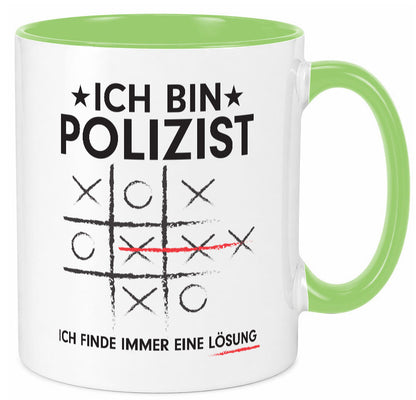 Löse Probleme: Polizist | Polizei Geschenk Humor Geschenkidee lustiger Spruch