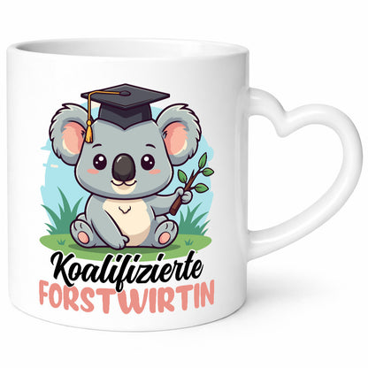 Koalifizierte Forstwirtin | Forst Wirtin lustig Humor Geschenkidee Geschenk