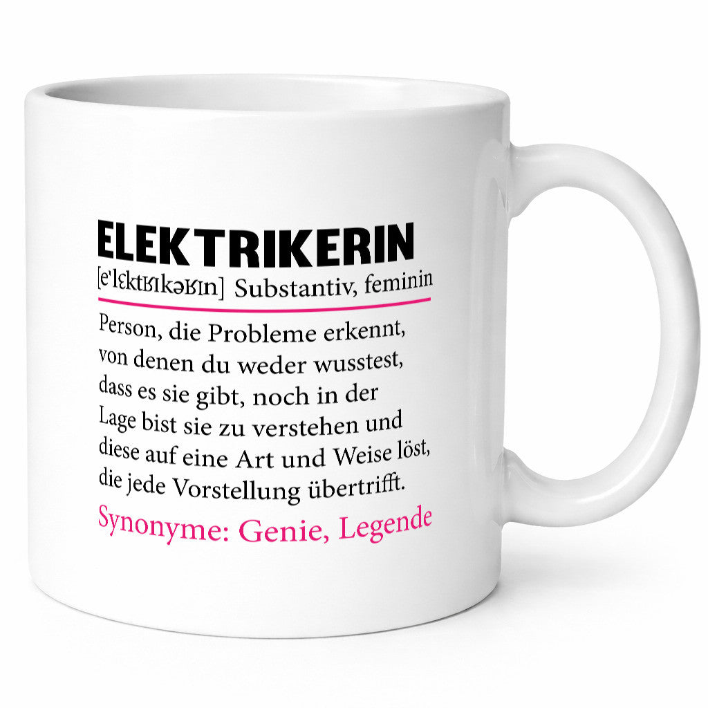 Elektrikerin | Beruf Elektronikerin Elektrik lustiger Spruch Geschenk Arbeit