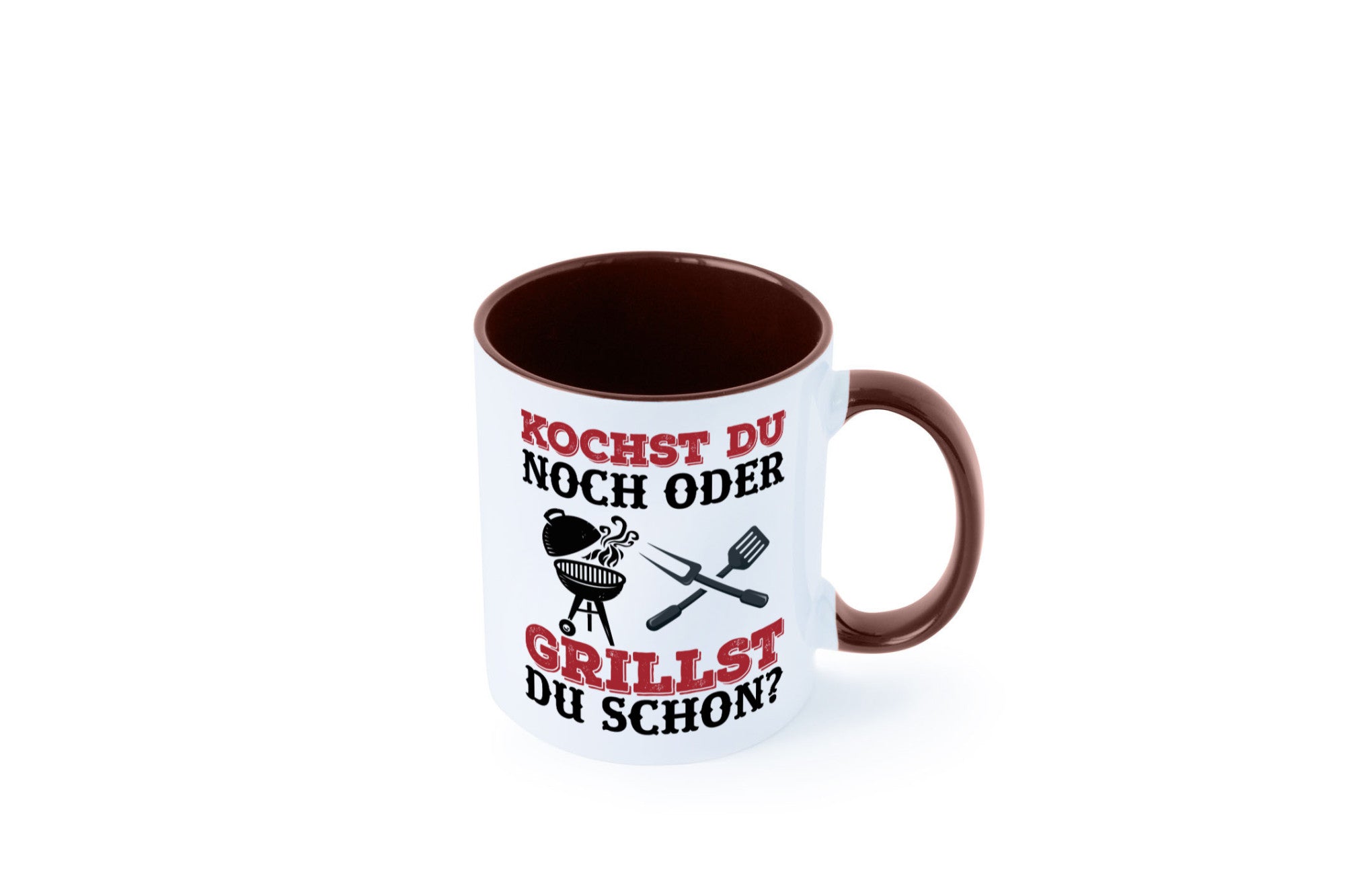 Grillst du schon? | Spruch Tasse Grillen Männer Geschenkidee Humor