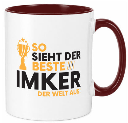 Der Weltbeste Imker | Imkerei lustiger Spruch Geschenk Humor Geschenkidee Tasse