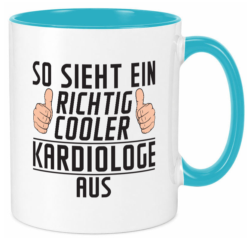Richtig Cooler Kardiologe | Kardiologie lustiger Spruch Geschenk Humor