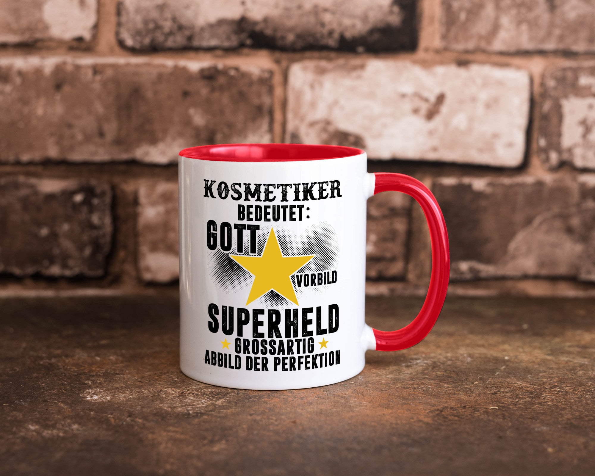 Bedeutung von Kosmetiker | Kosmetik Stylist Visagist Geschenkidee Humor Tasse