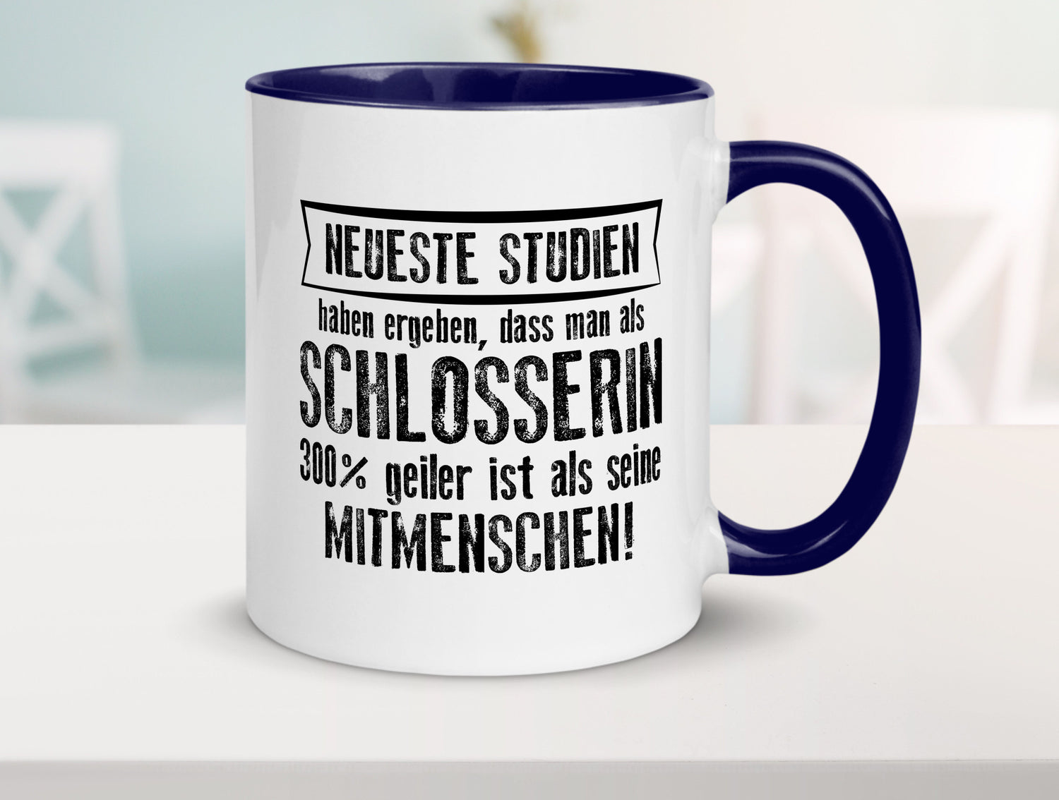 Neuste Studien: Schlosserin | Schlosserei Geschenkidee Humor Tasse