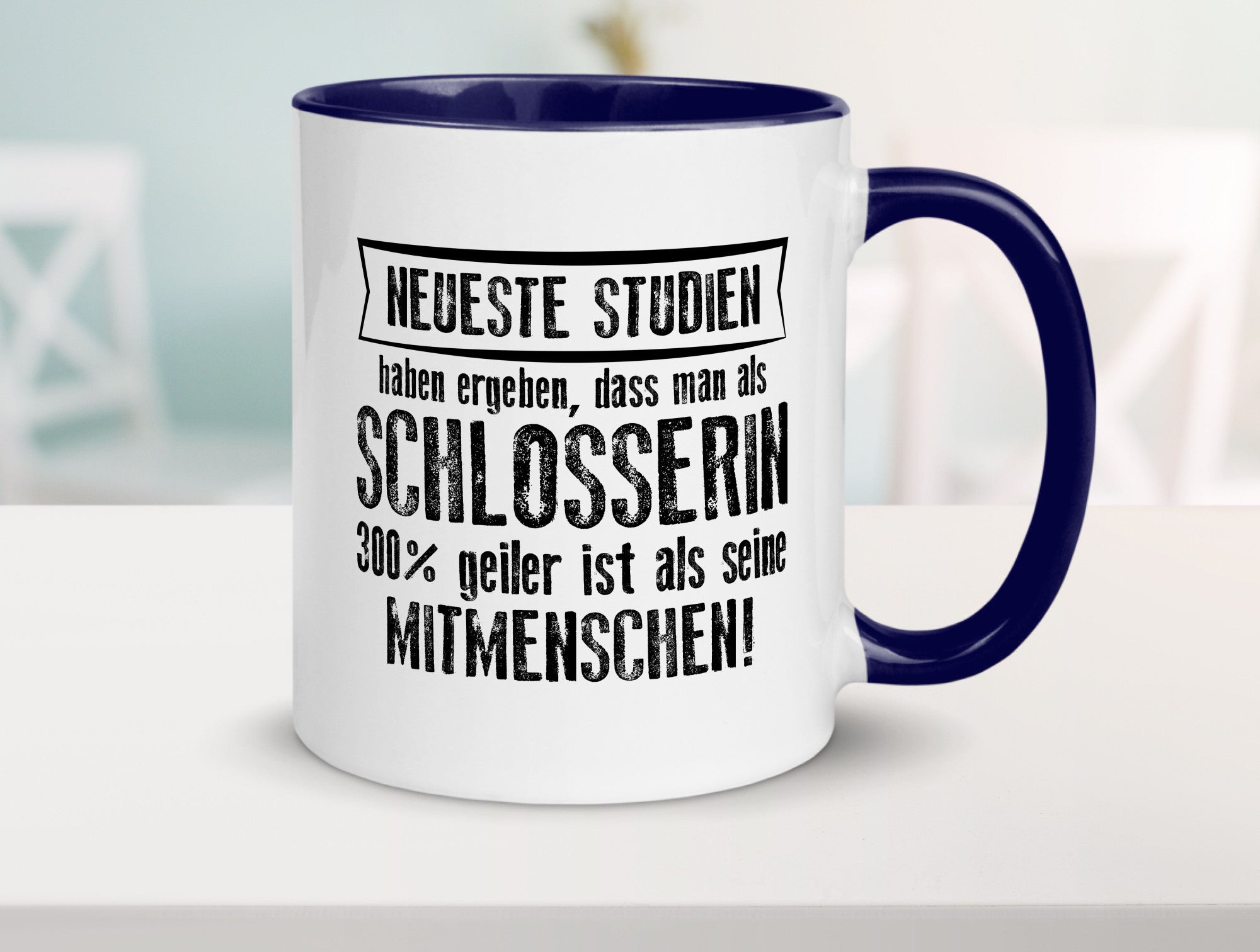 Neuste Studien: Schlosserin | Schlosserei Geschenkidee Humor Tasse