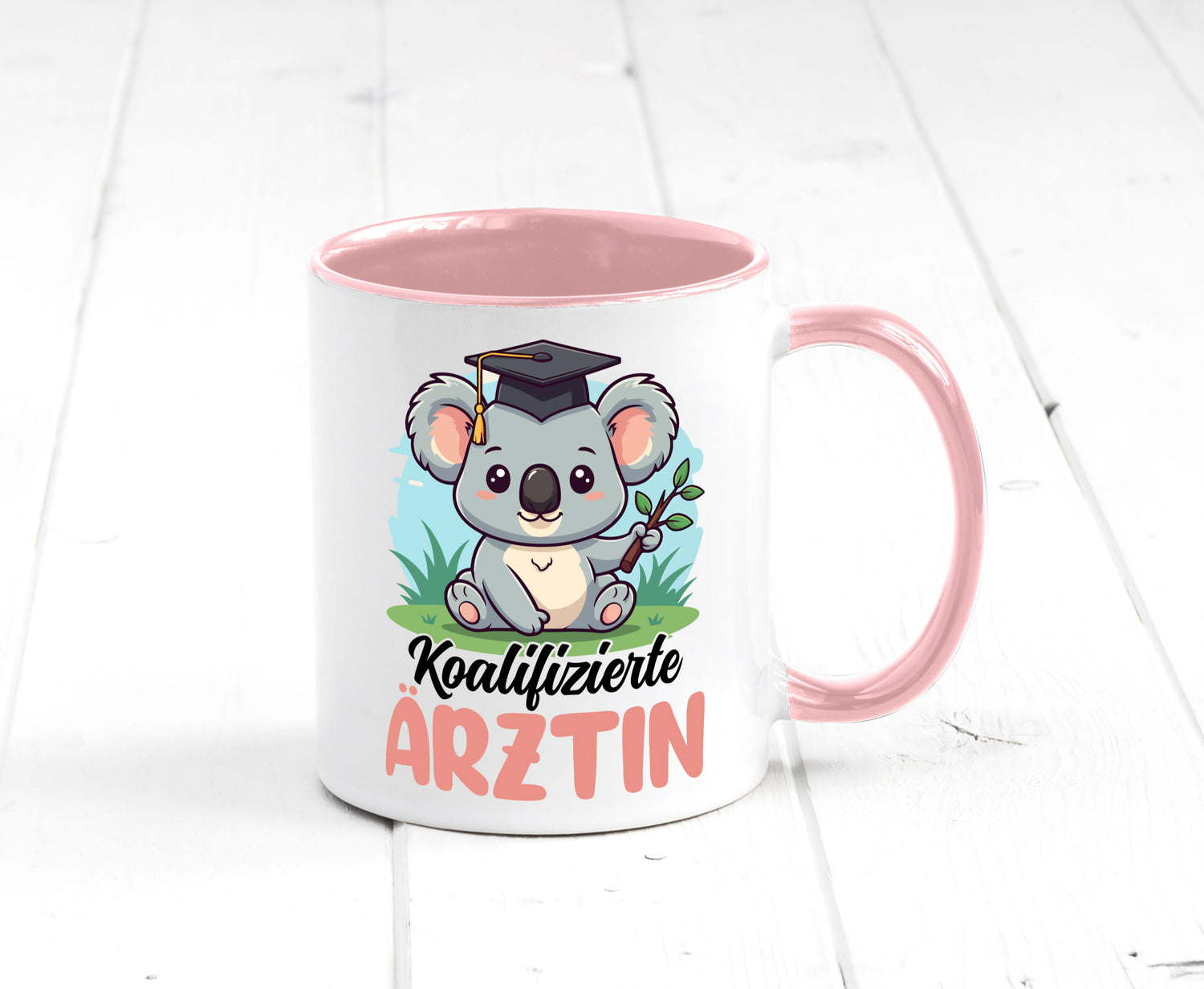 Koalifizierte Ärztin | Medizin Doktorin Fachärztin Geschenkidee Humor Tasse