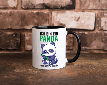 Ich bin ein Panda | Pandabär Kinder v2 Geschenkidee Humor Tasse