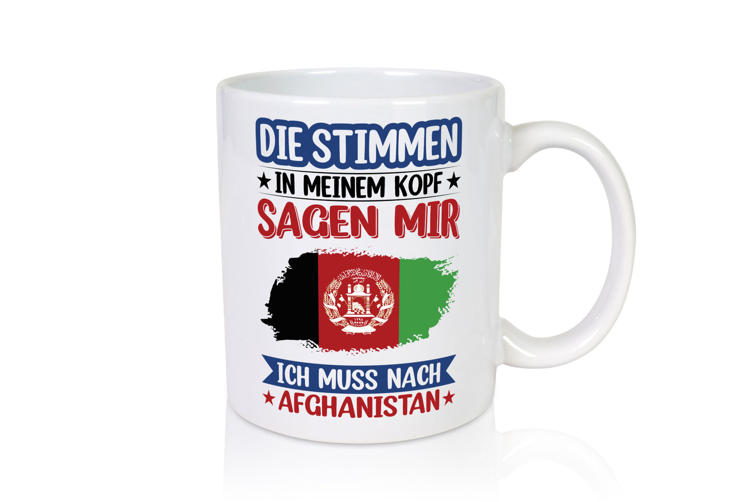 Afghanistan | Urlaub Stimmen in meinem Kopf Traumland lustiger Spruch Geschenk