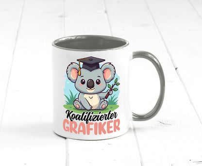 Koalifizierter Grafiker | Grafik Design lustiger Spruch Geschenk Humor