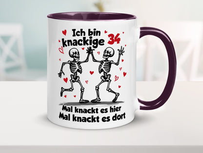 34. Geburtstag | Knackige 34 Ich bin alt v2 lustiger Spruch Geschenk