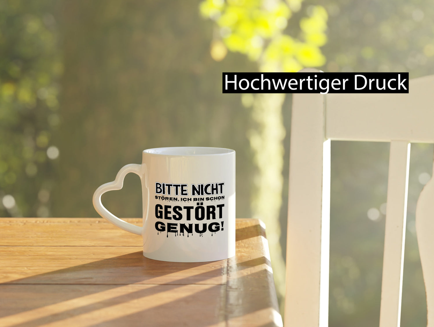 Ich bin schon gestört lustiger Spruch Geschenk Humor Geschenkidee Tasse
