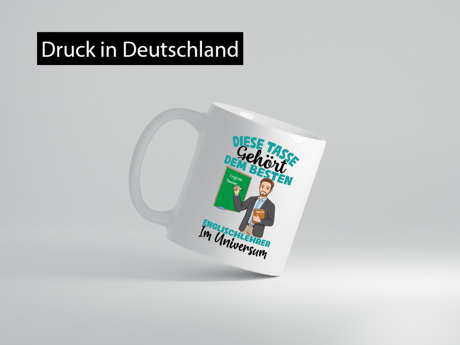 Im Universum: Englischlehrer | Schule Englisch lustiger Spruch Geschenk Humor