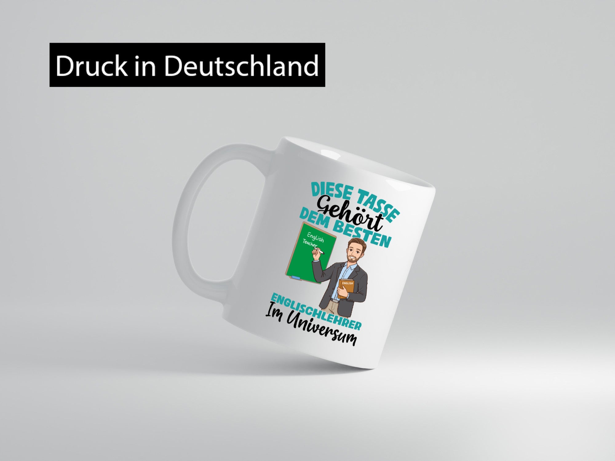 Im Universum: Englischlehrer | Schule Englisch lustiger Spruch Geschenk Humor