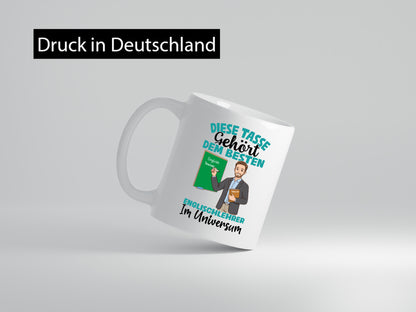 Im Universum: Englischlehrer | Schule Englisch lustiger Spruch Geschenk Humor