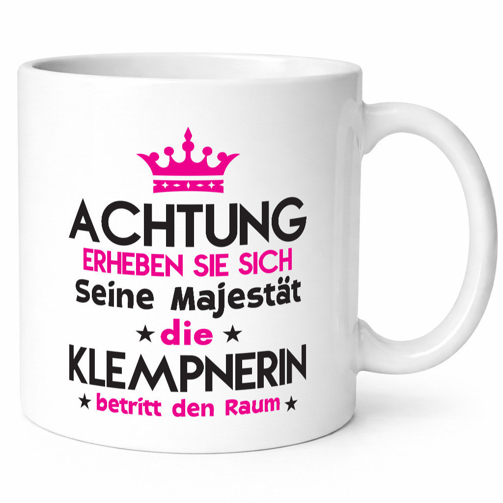 Seine Majestät Klempnerin | Klempnerinnen Geschenk Humor Geschenkidee lustiger
