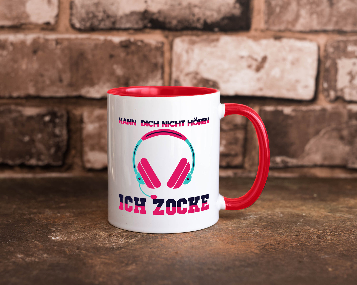 Kann dich nicht hören ich Zocke | Gamer Zocken Zocker Geschenkidee Humor Tasse