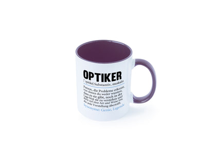 Optiker | Spruch Augenoptiker Beruf Humor v2 lustiger Geschenk Arbeit Kollegen
