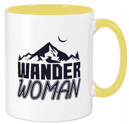 Wander Woman | Frauen Tasse Wanderer Bergsteigen lustig Familie Geschenkidee
