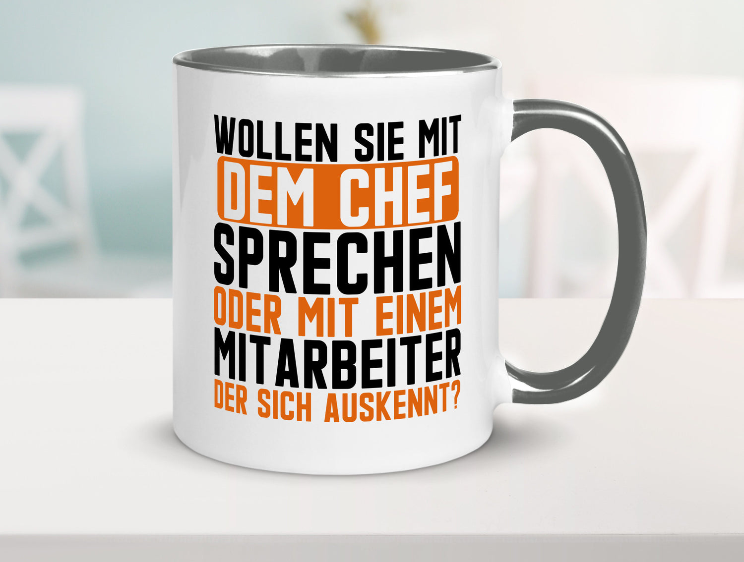 Wollen sie mit dem Chef Sprechen | Mitarbeiter Humor Arbeit Kollegen Büro