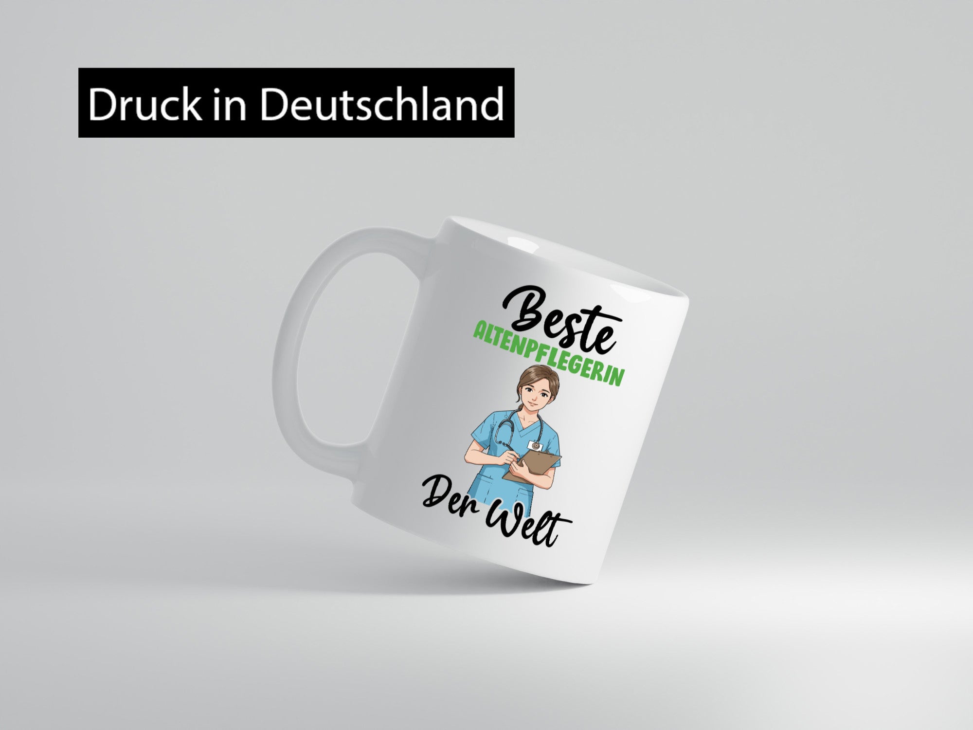 Bester Altenpflegerin | Pflegepersonal Pflege Geschenkidee Humor Tasse