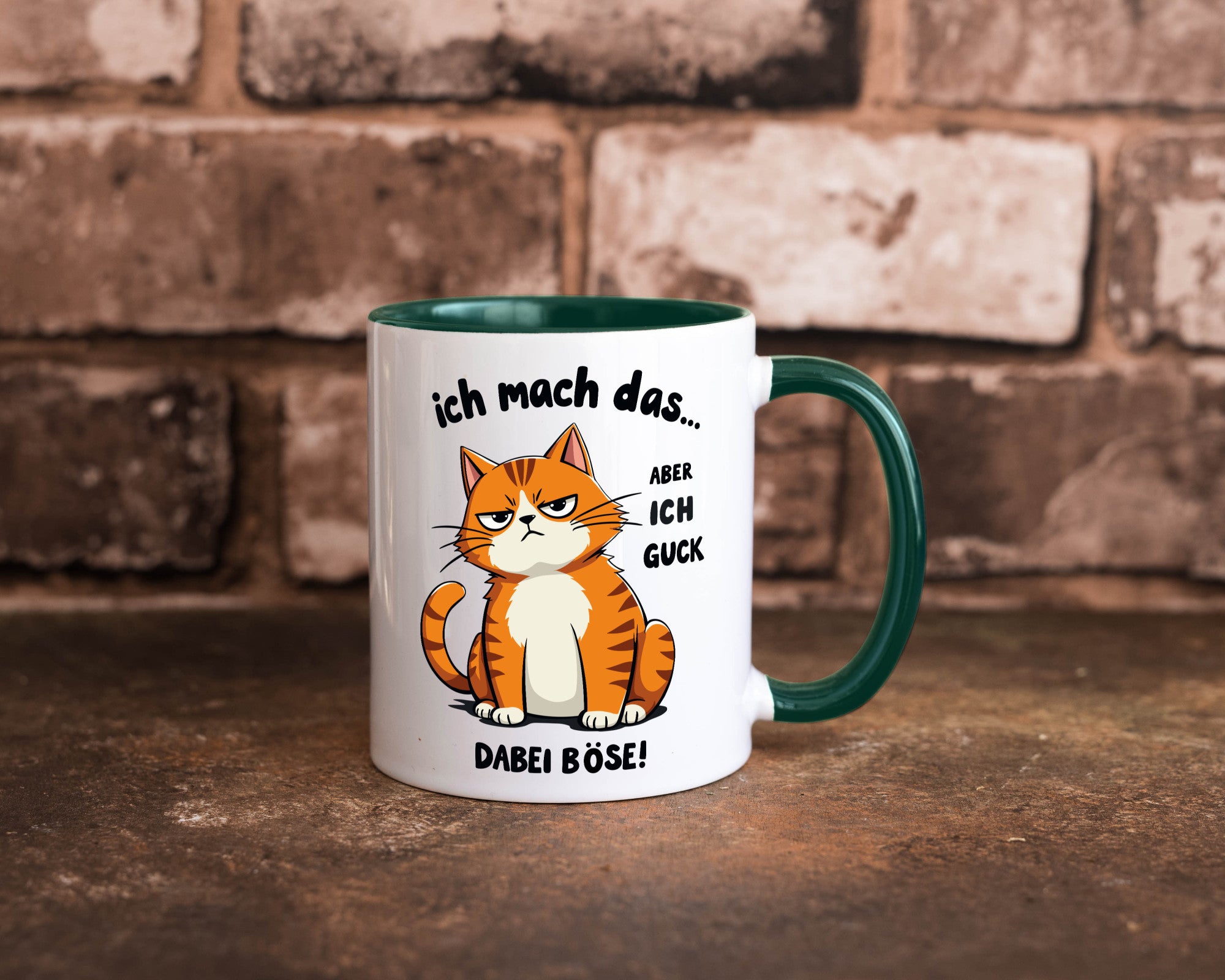 Ich guck dabei Böse | Katze Ironie Geschenk Tierliebhaber Humor lustiger Spruch
