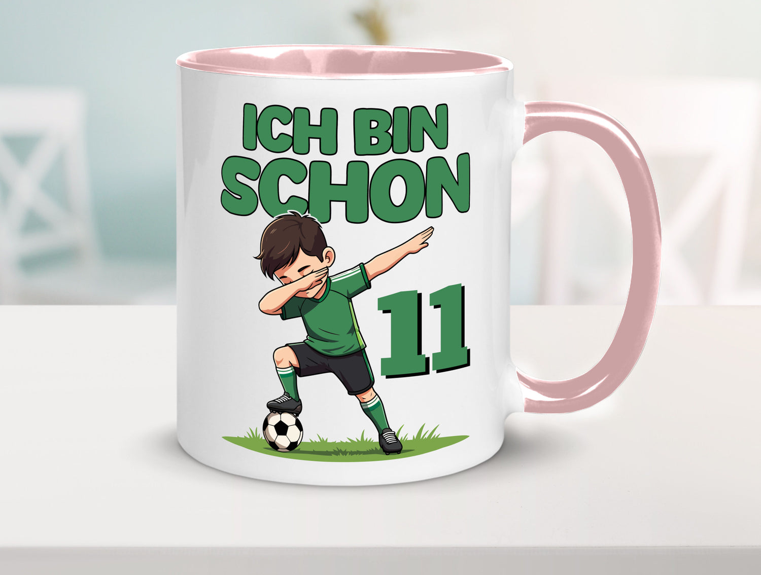 11. Geburtstag | 11 Jahre Fußballer Geschenkidee Humor Tasse