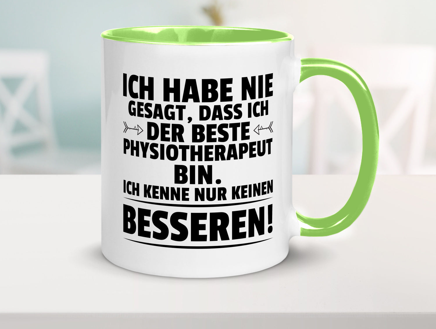 Der Beste Physiotherapeut lustiger Spruch Geschenk Humor Geschenkidee Tasse