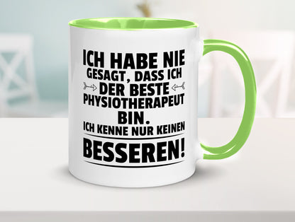 Der Beste Physiotherapeut lustiger Spruch Geschenk Humor Geschenkidee Tasse