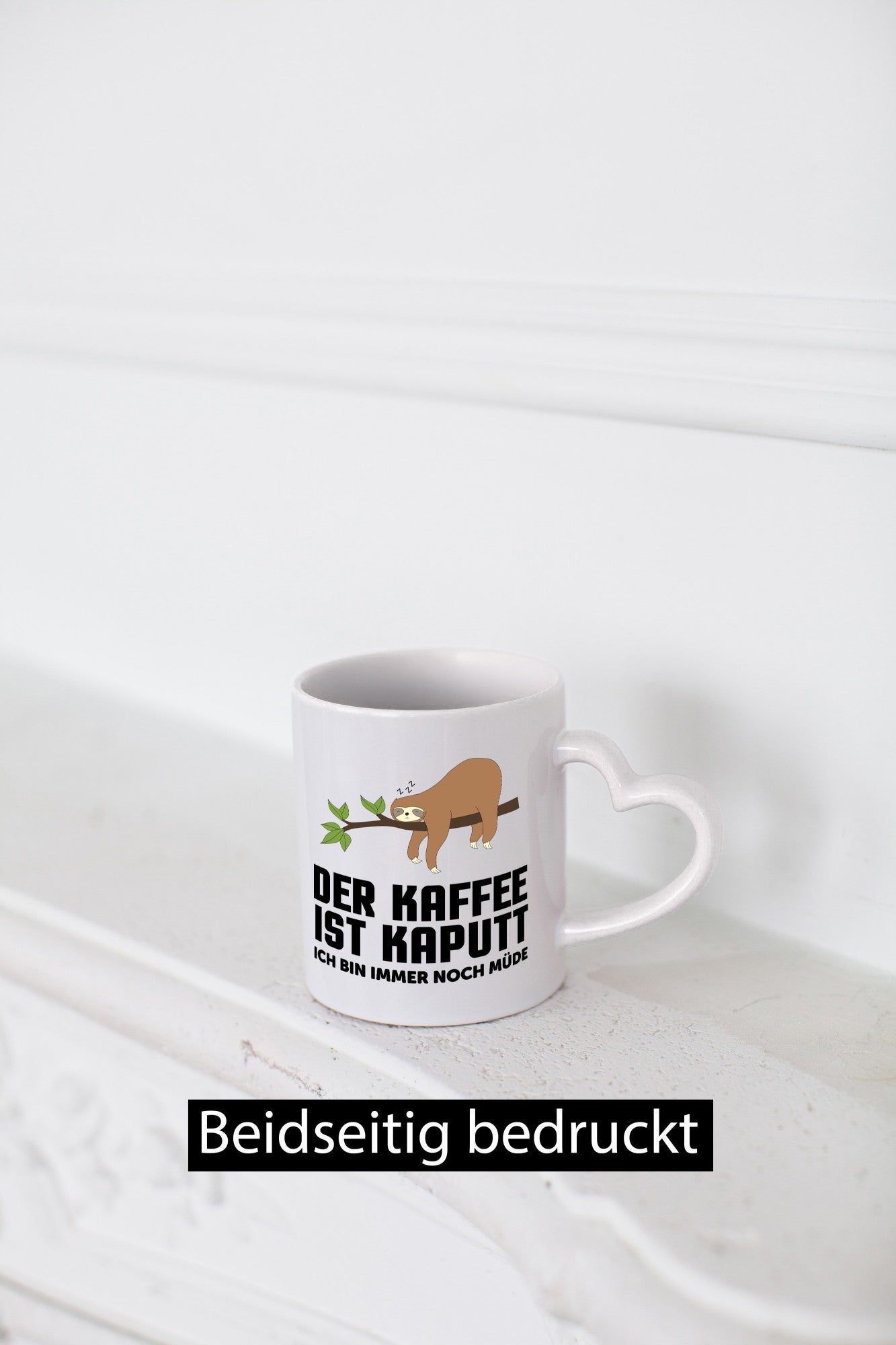 kaffee ist kaputt ich bin noch müde | Faultier schlafen Geschenkidee