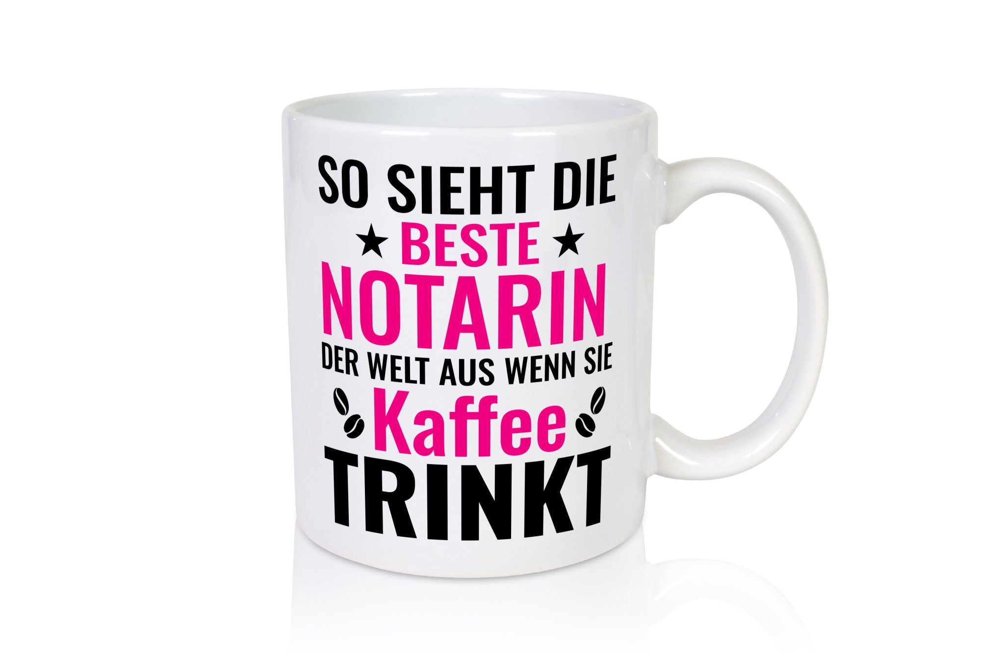 Kaffee trinkt: Notarin | Juristin lustig Humor Geschenkidee Geschenk Tasse