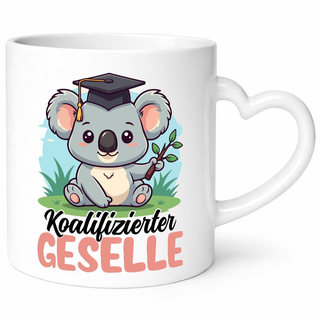 Koalifizierter Geselle | Handwerker Geschenkidee Humor Tasse