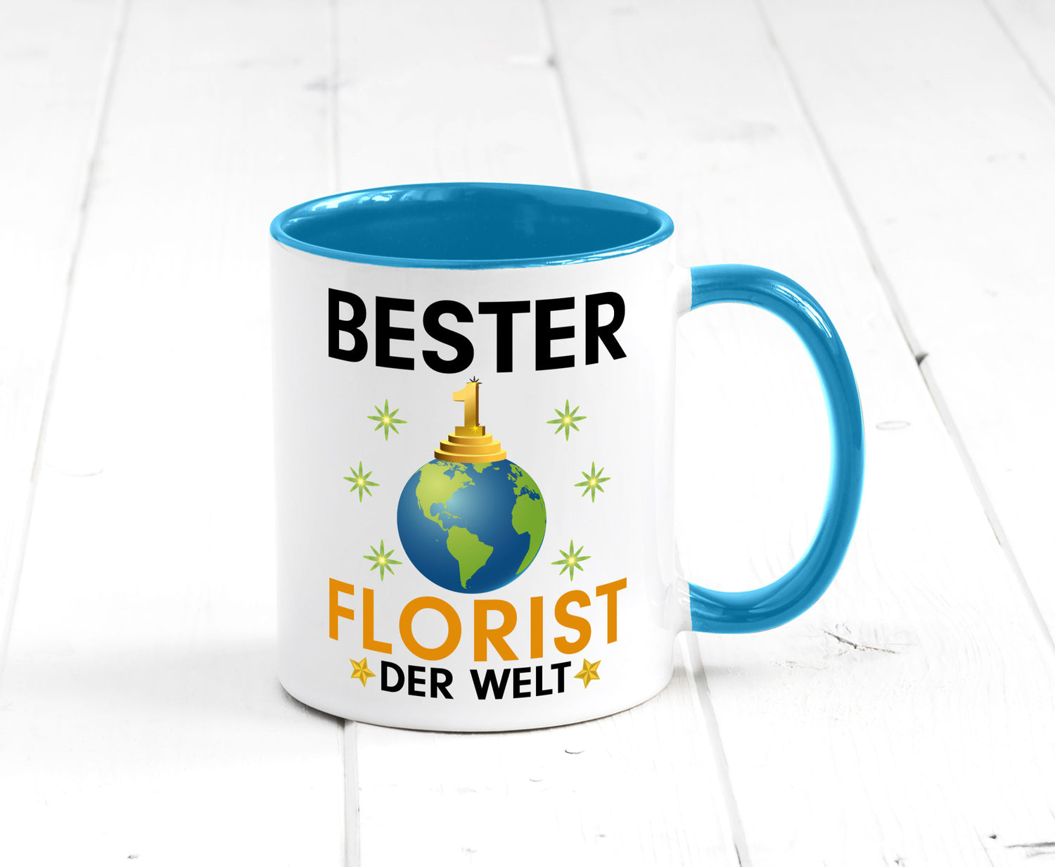 Welt Bester Florist | Blumen Verkäufer Humor Geschenkidee Tasse