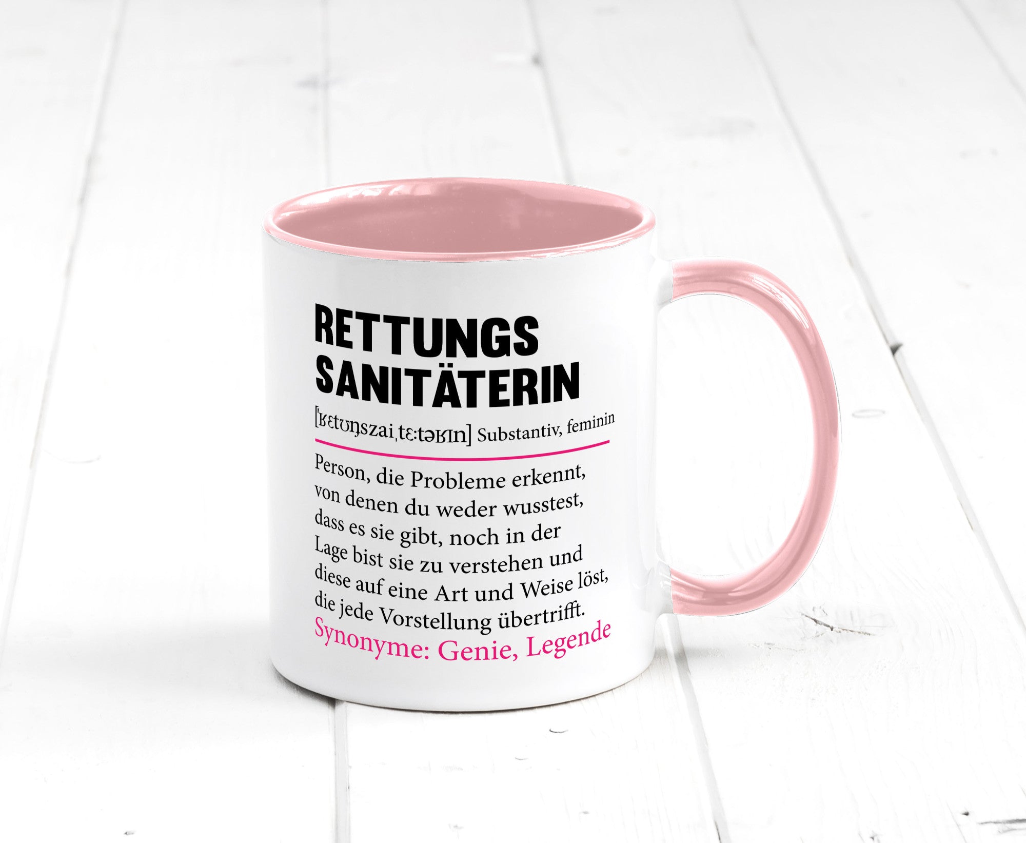 Rettungssanitäterin | Beruf Sanitäter Spruch v2 Humor Arbeit Kollegen Büro